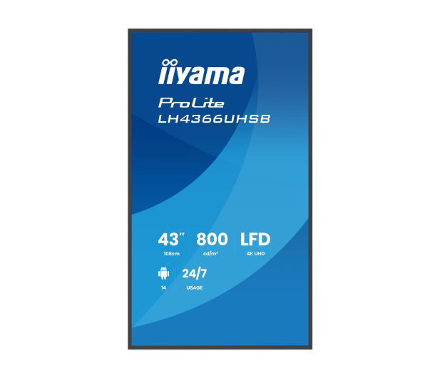 iiyama ProLite LH4366UHSB-B1AG - 1589834 - zdjęcie 2