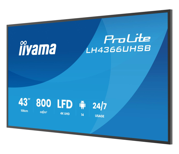iiyama ProLite LH4366UHSB-B1AG - 1589834 - zdjęcie 4
