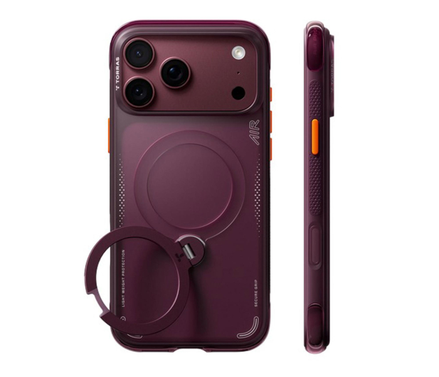 TORRAS Ostand Q3 Air do iPhone 18 Pro / 17 Pro MagSafe (cosmic purp - 1586508 - zdjęcie 2