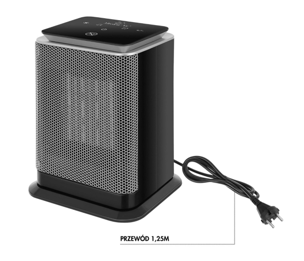 Mission Air Termowentylator biurkowy BERGEN PRO - 1590318 - zdjęcie 4