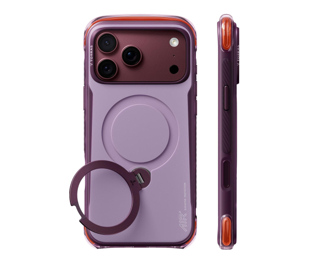 TORRAS Ostand Q3 Air Pro do iPhone 18 Pro / 17 Pro MagSafe (violet - 1586517 - zdjęcie