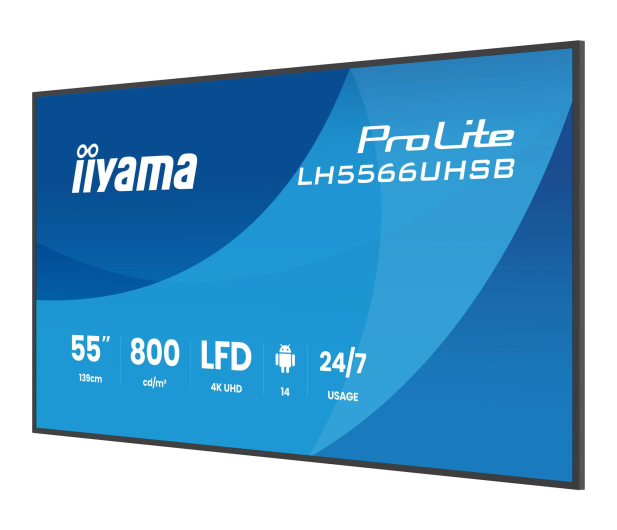 iiyama ProLite LH5566UHSB-B1AG - 1589836 - zdjęcie 4