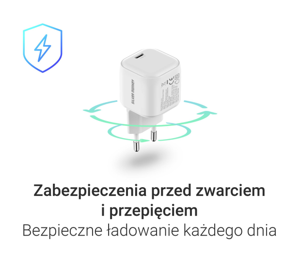 Silver Monkey Ładowarka GaN Smart Uno 100W Biała - 1572479 - zdjęcie 8