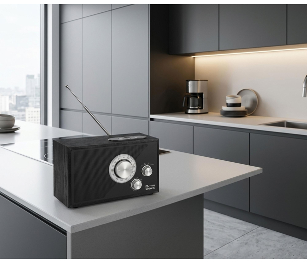 ELTRA SŁOWIK Czarny USB/BT - 1589933 - zdjęcie 3