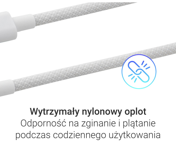Silver Monkey Kabel Core USB C-C 60W 0,5m biały - 1367071 - zdjęcie 3