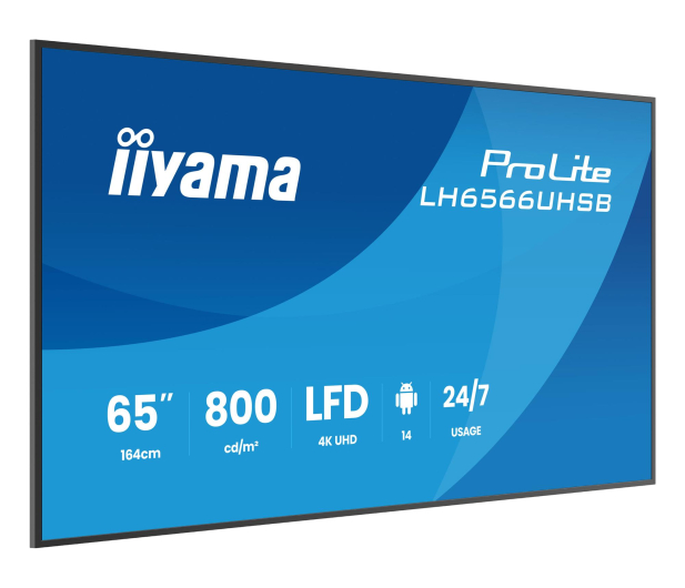 iiyama ProLite LH6566UHSB-B1AG - 1589837 - zdjęcie 3