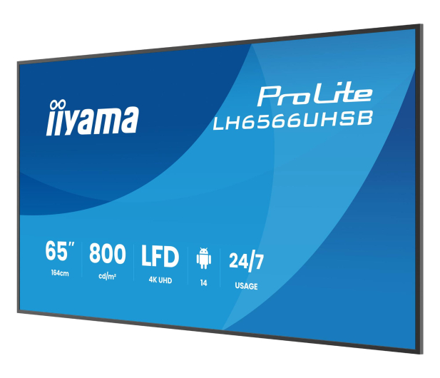 iiyama ProLite LH6566UHSB-B1AG - 1589837 - zdjęcie 4