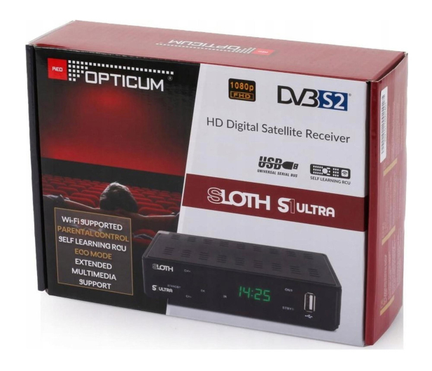 OPTICUM DVB-S2 OPTICUM Sloth S1 ULTRA - 1591888 - zdjęcie 8