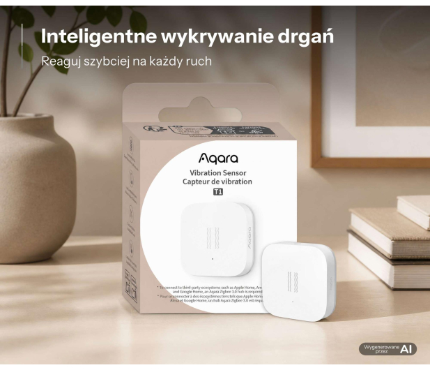 Aqara Czujnik Wibracji T1 - 1586012 - zdjęcie 6