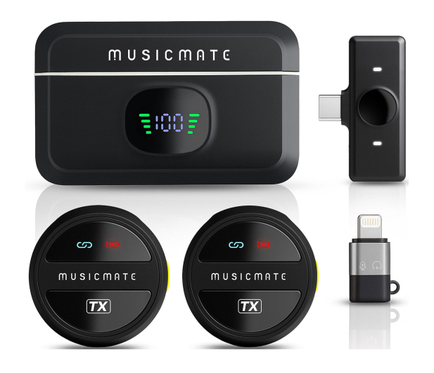 MusicMate Mikrofon MM-110 EchoVibe - 1588515 - zdjęcie