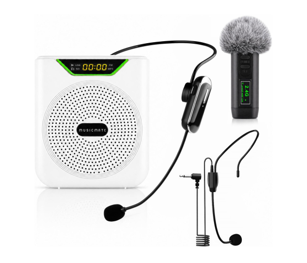 MusicMate Wzmacniacz głosu MM-WG400-W VoicePower - 1588497 - zdjęcie