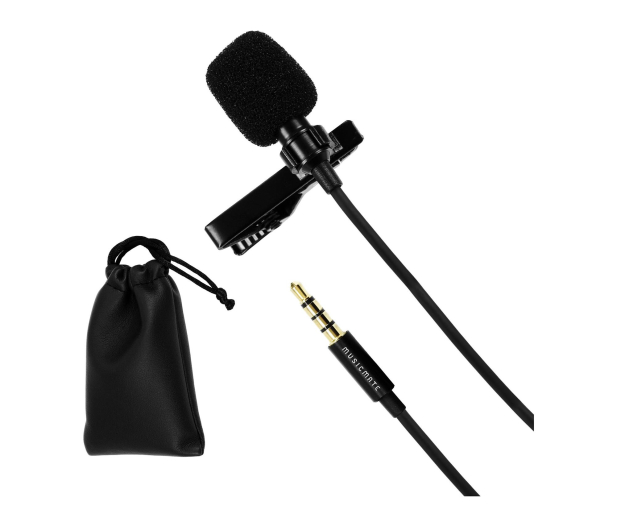 MusicMate Mikrofon krawatowy MM-250 ClipTalk - 1588514 - zdjęcie