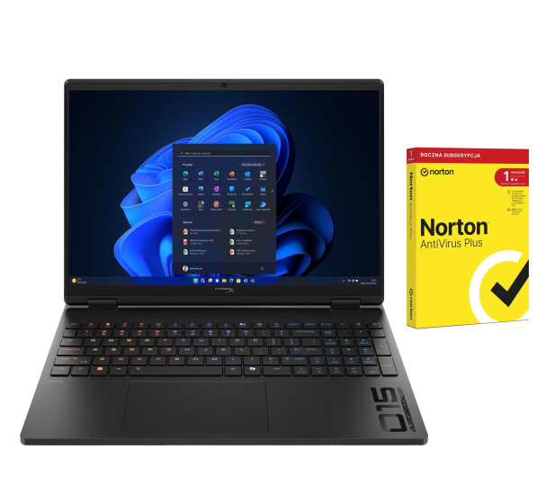 HyperX OMEN 15 Core i5-14500HX/24GB/512/Win11 RTX5060 + Norton - 1596955 - zdjęcie