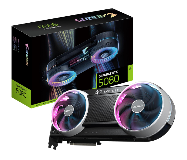 Gigabyte GeForce RTX 5080 Infinity 16GB GDDR7 - 1592489 - zdjęcie