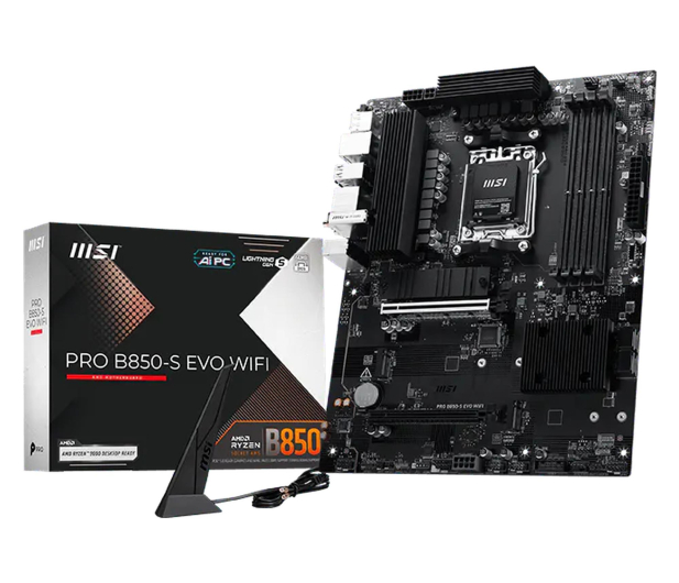 MSI PRO B850-S EVO WIFI - 1592942 - zdjęcie