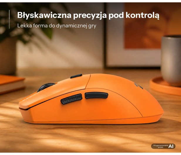 Redragon Sparda Ultra pomarańczowa - 1593185 - zdjęcie 7