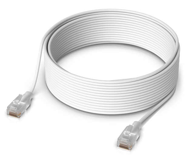 Ubiquiti UACC-Cable-Patch-EL-15m-W LAN Etherlighting Cat.6 15m - 1573686 - zdjęcie