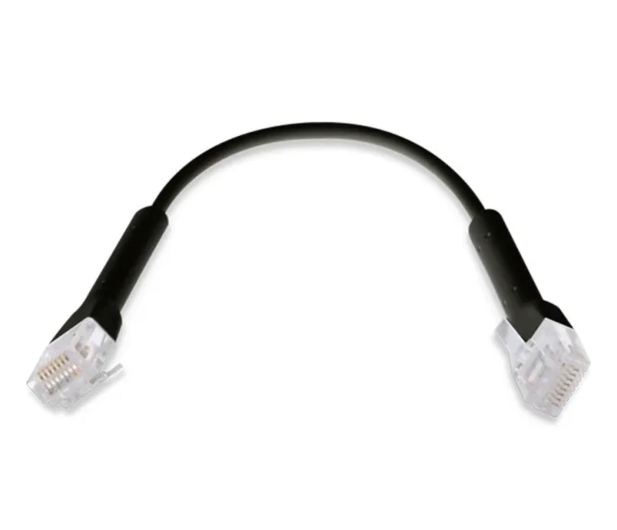 Ubiquiti U-Cable-Patch-RJ45-BK Kabel miedziany 0,1m Czarny - 1573921 - zdjęcie 2