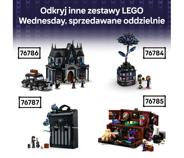 LEGO 76788 WEDNESDAY Akademia Nevermore - 1596586 - zdjęcie 4