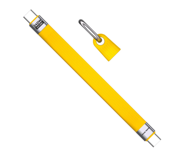 Mobile Origin Keychain Cable 40Gbps 8K USB-C CB17 240W Yellow - 1590339 - zdjęcie 3