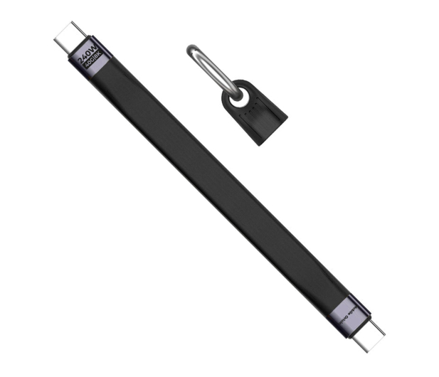 Mobile Origin Keychain Cable 40Gbps 8K USB-C CB17 240W Black - 1590337 - zdjęcie 3