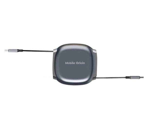 Mobile Origin Retractable Cable Box USB-C to USB-C CB7 Black 100W - 1590345 - zdjęcie 2