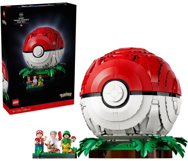 LEGO 72154 POKÉMON Kultowy Pokéball z Trenerami - 1596301 - zdjęcie 2