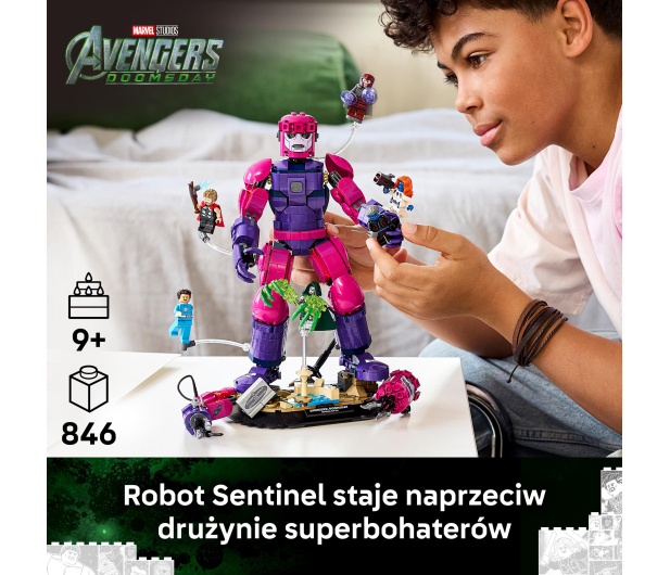 LEGO 76348 MARVEL Epicka bitwa: Avengers: Doomsday - 1596303 - zdjęcie 5