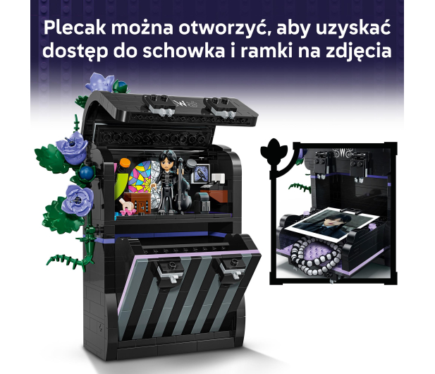 LEGO 76787 WEDNESDAY Plecak Wednesday - 1596585 - zdjęcie 6