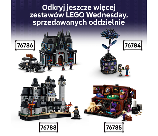 LEGO 76787 WEDNESDAY Plecak Wednesday - 1596585 - zdjęcie 4
