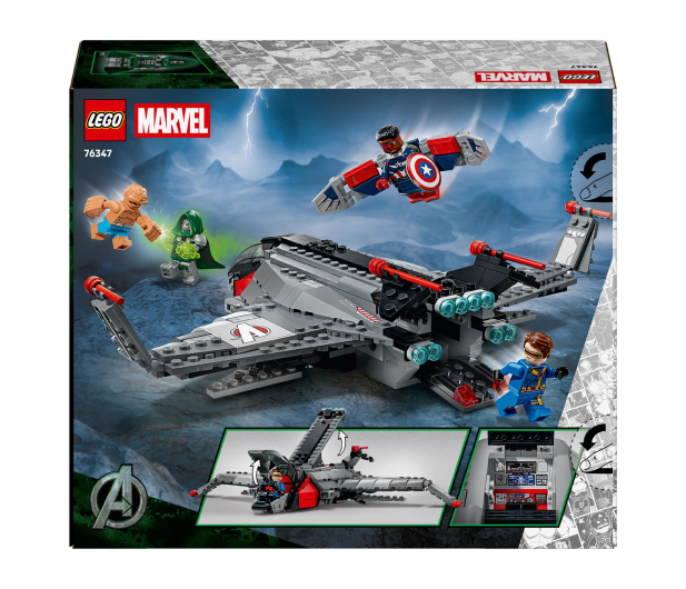 LEGO 76347 MARVEL Avengers: Doomsday Quinjet - 1596302 - zdjęcie 10