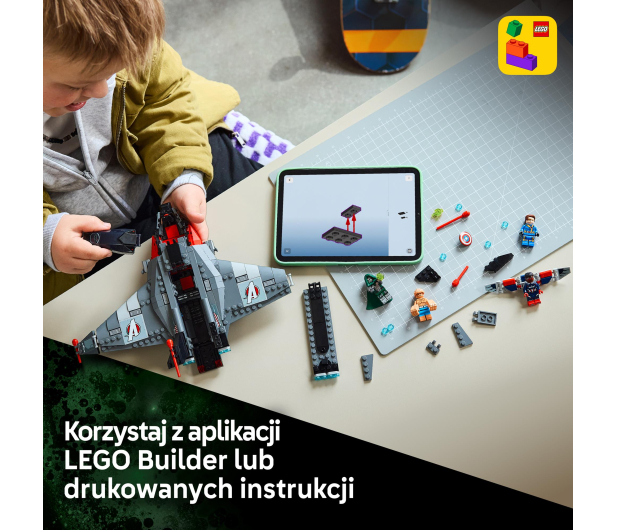 LEGO 76347 MARVEL Avengers: Doomsday Quinjet - 1596302 - zdjęcie 9
