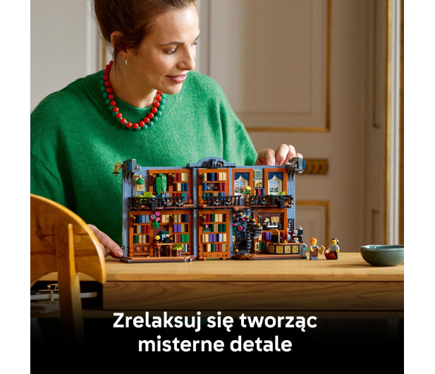 LEGO 11379 ICONS Book nook: Księgarnia - 1596300 - zdjęcie 5
