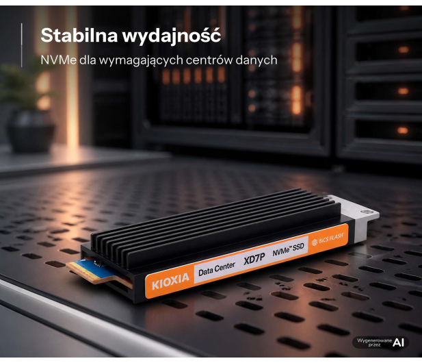 KIOXIA 3,84TB EDSFF E1.S PCIe Gen4 XD7P - 1597303 - zdjęcie 3