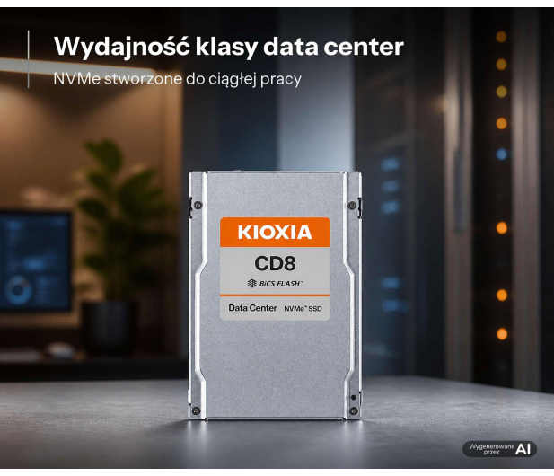 KIOXIA 12,8TB U.2 PCIe Gen4 CD8-V - 1597271 - zdjęcie 2