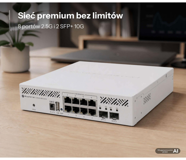 MikroTik CRS310-8G+2S+IN - 1587666 - zdjęcie 5