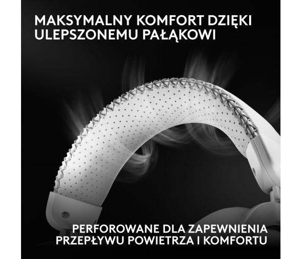 Logitech G PRO X3 Lightspeed biały - 1598605 - zdjęcie 8