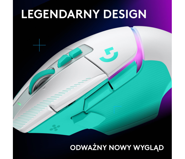 Logitech G502 X PLUS miętowy - 1598607 - zdjęcie 5