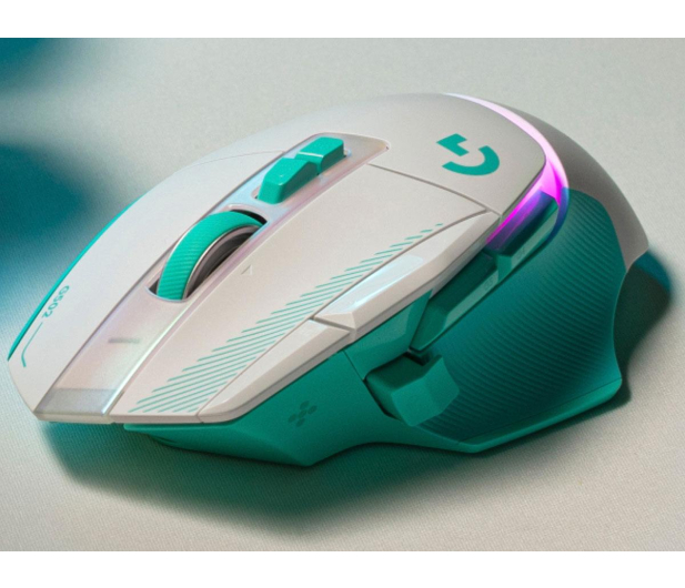 Logitech G502 X PLUS miętowy - 1598607 - zdjęcie 13