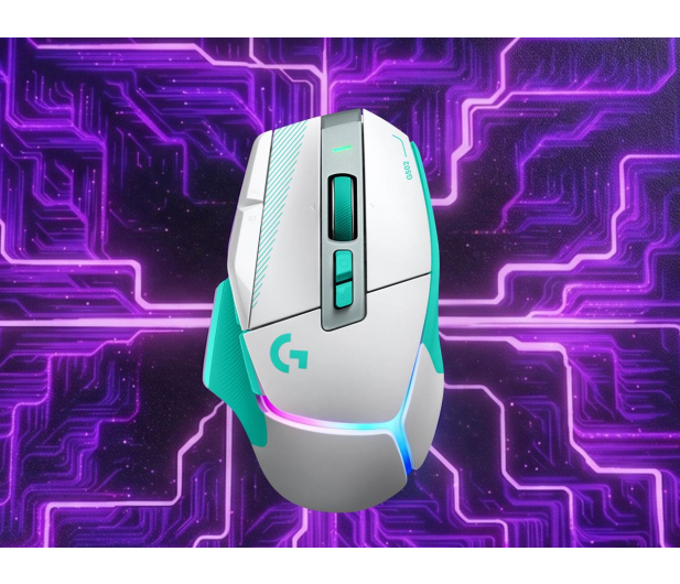 Logitech G502 X PLUS miętowy - 1598607 - zdjęcie 14