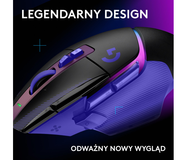 Logitech G502 X PLUS lilac - 1598651 - zdjęcie 5