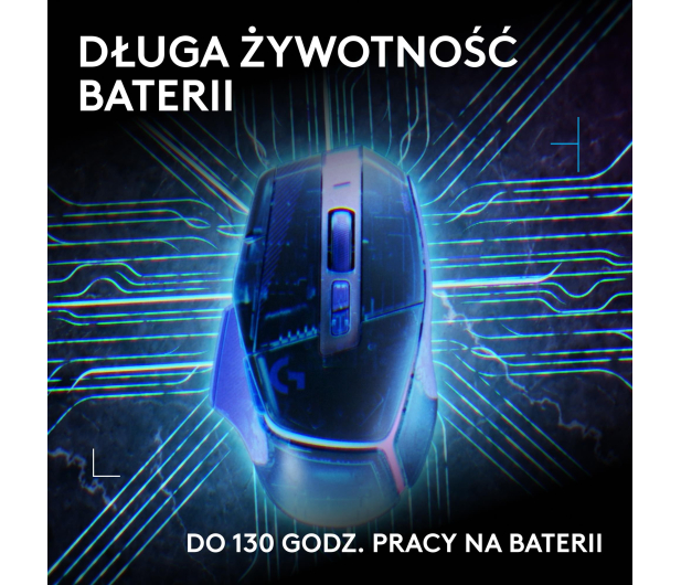 Logitech G502 X PLUS lilac - 1598651 - zdjęcie 8