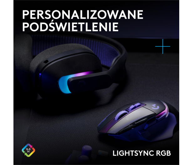 Logitech G502 X PLUS lilac - 1598651 - zdjęcie 9