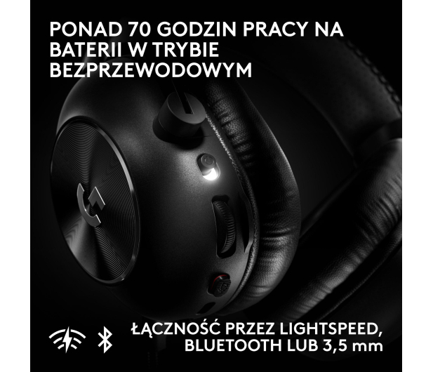 Logitech G PRO X3 Lightspeed czarny - 1598634 - zdjęcie 5