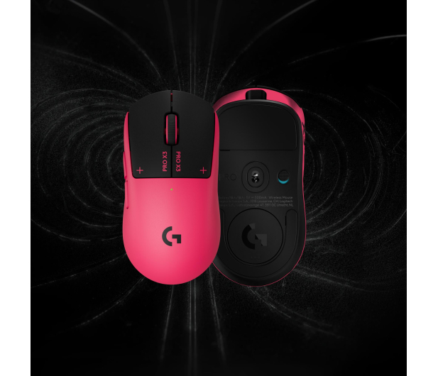 Logitech G PRO X3 Superstrike różowy - 1598608 - zdjęcie 12