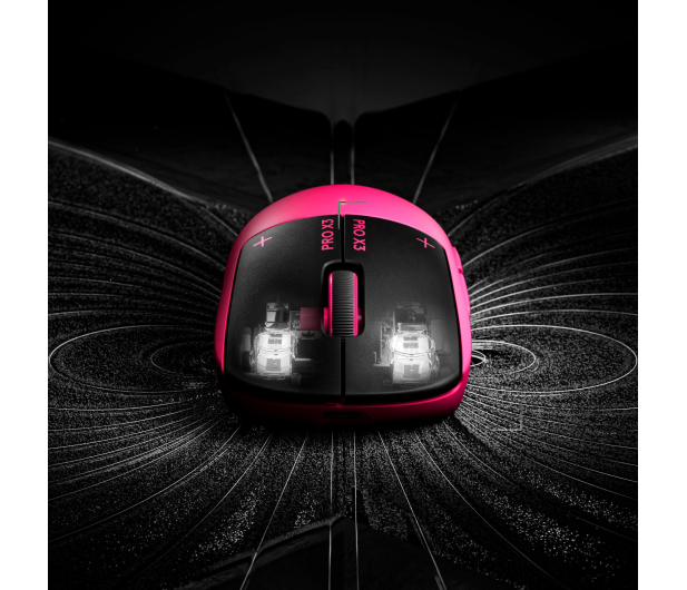 Logitech G PRO X3 Superstrike różowy - 1598608 - zdjęcie 13