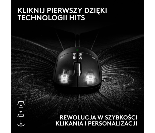 Logitech G PRO X3 Superstrike czarny - 1598610 - zdjęcie 3