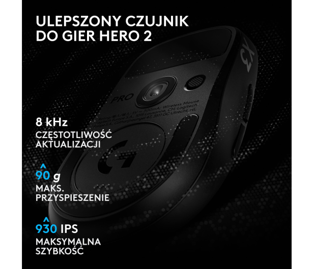 Logitech G PRO X3 Superstrike czarny - 1598610 - zdjęcie 8