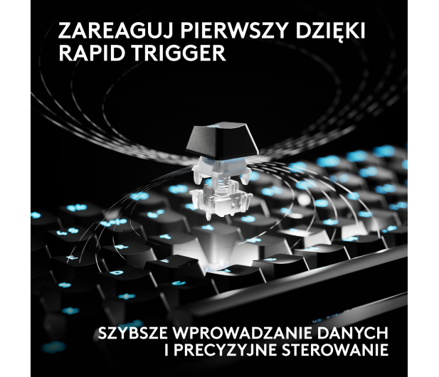 Logitech G PRO X2 TKL Rapid czarny - 1598652 - zdjęcie 2
