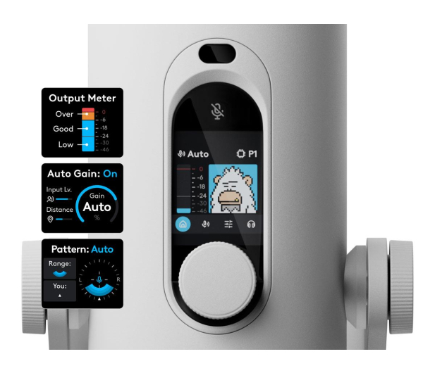 Logitech Yeti 2 biały - 1598710 - zdjęcie 4